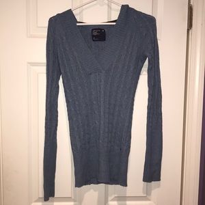 American eagle blue sweater!